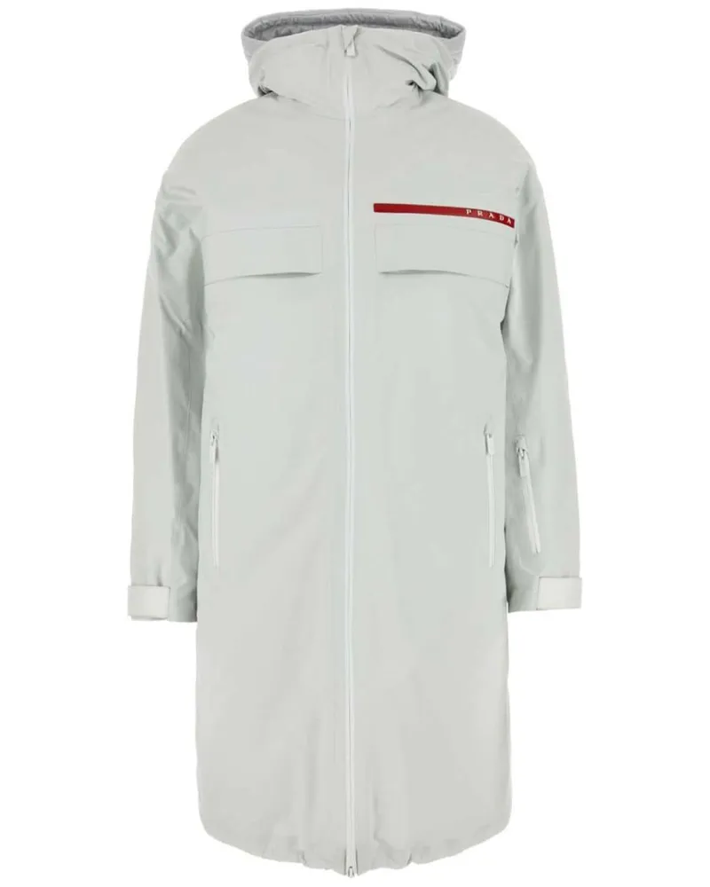 Prada Re-Nylon Mantel - Grau Grau