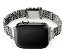 Smartwatch-Armband aus Sterlingsilber mit Diamanten 12mm