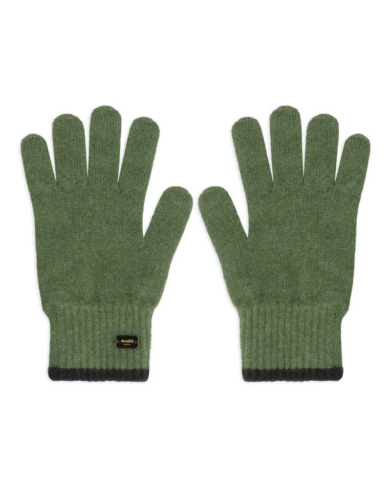 MOORER Easton Handschuhe aus Kaschmir - Grün Grün