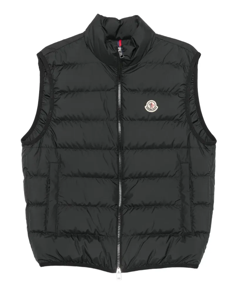 Moncler Contrin gilet - Schwarz Schwarz