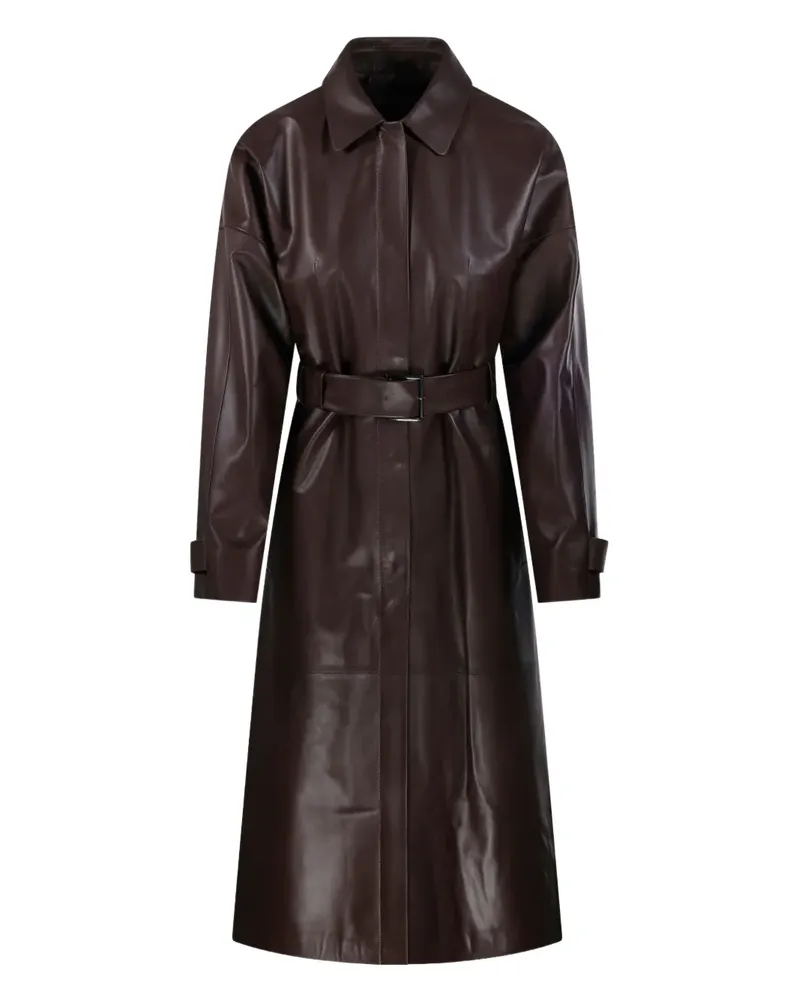 DESA Jacke mit Gürtel - Braun Braun