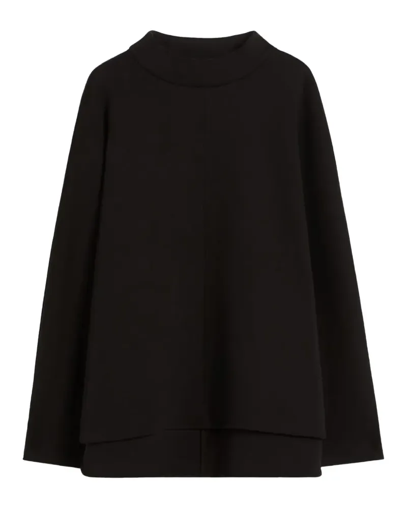 Max Mara Max Mara Oberteil mit Stehkragen - Schwarz Schwarz