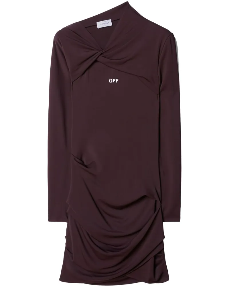 OFF-WHITE Minikleid mit Knoten - Braun Braun