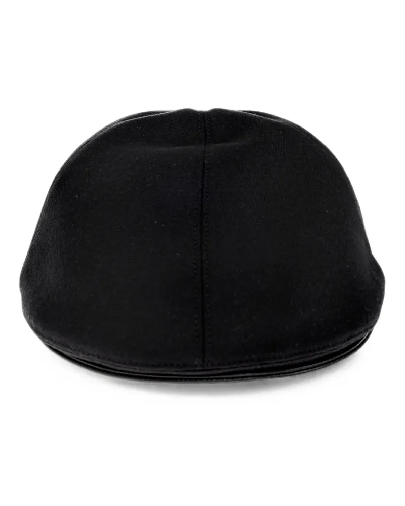 Giorgio Armani Baseballkappe mit geradem Schirm - Schwarz Schwarz
