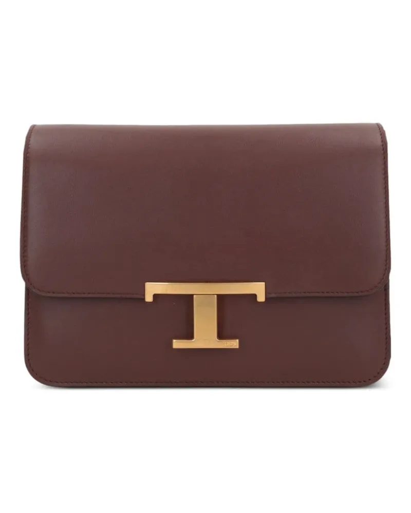 TOD'S Mini T Timeless Umhängetasche - Rot Rot