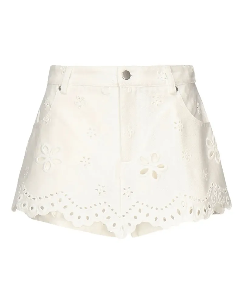 For Love and Lemons Daisy Shorts - Weiß Weiß