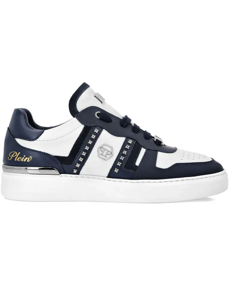 Philipp Plein Sneakers mit Nieten - Blau Blau