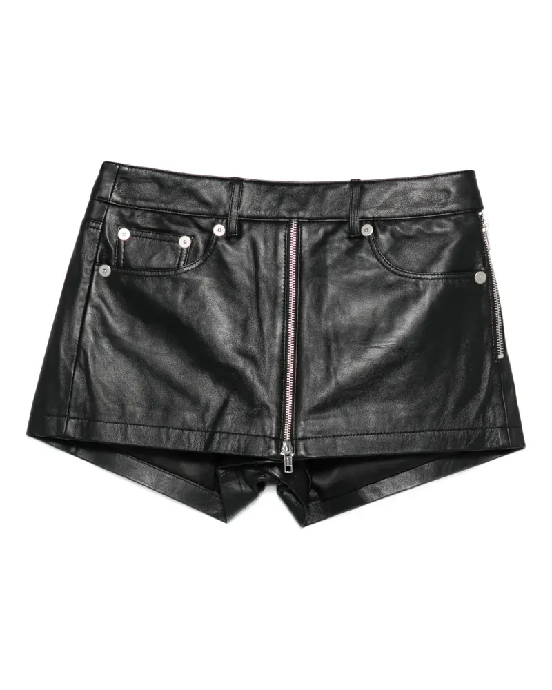 R13 Hose mit Reißverschlusstasche - Schwarz Schwarz