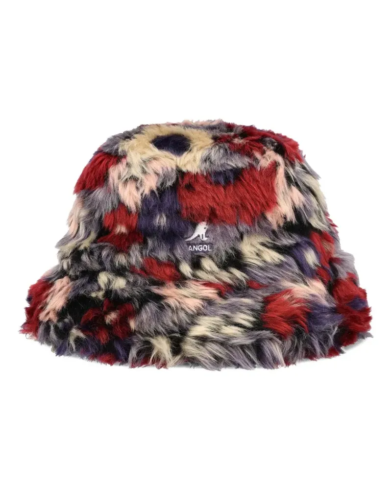 Kangol Fischerhut mit Camouflagemuster - Violett Violett