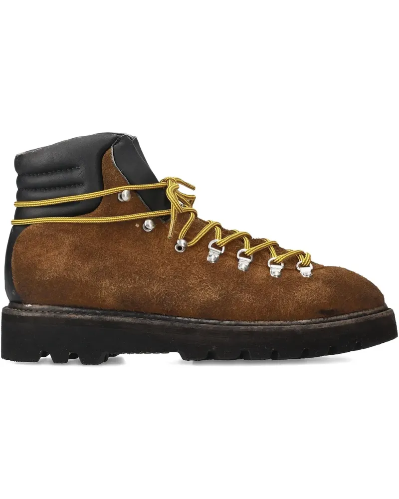 Premiata Stiefel aus Wildleder - Braun Braun