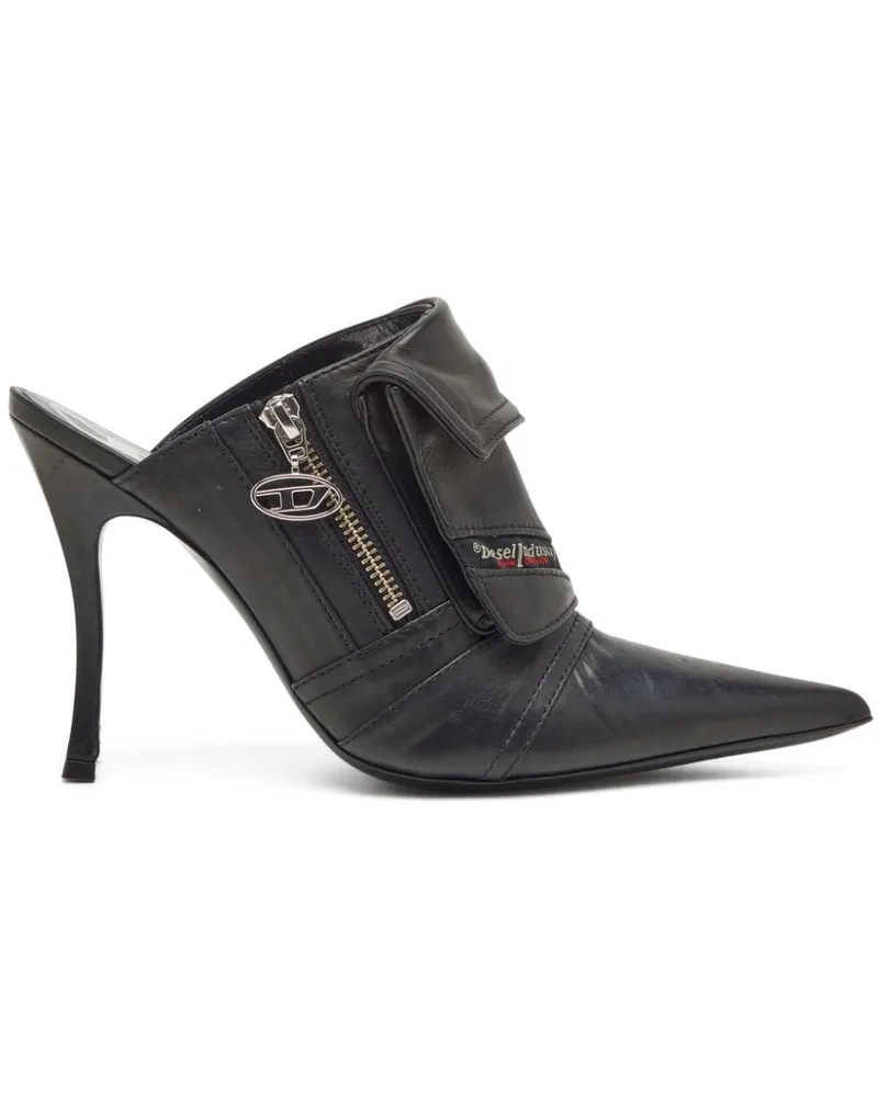 Diesel D-Venus Pocket Mules 100mm - Braun Braun