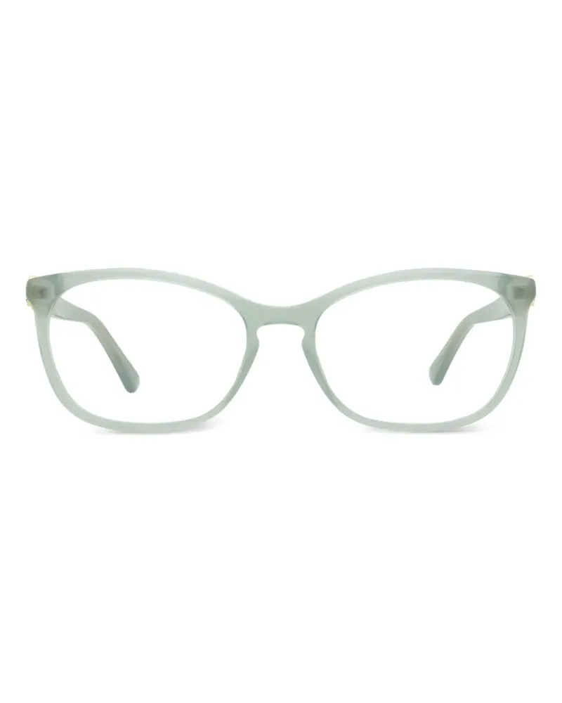 Jimmy Choo 317 crystal-embellished glasses - Grün Grün