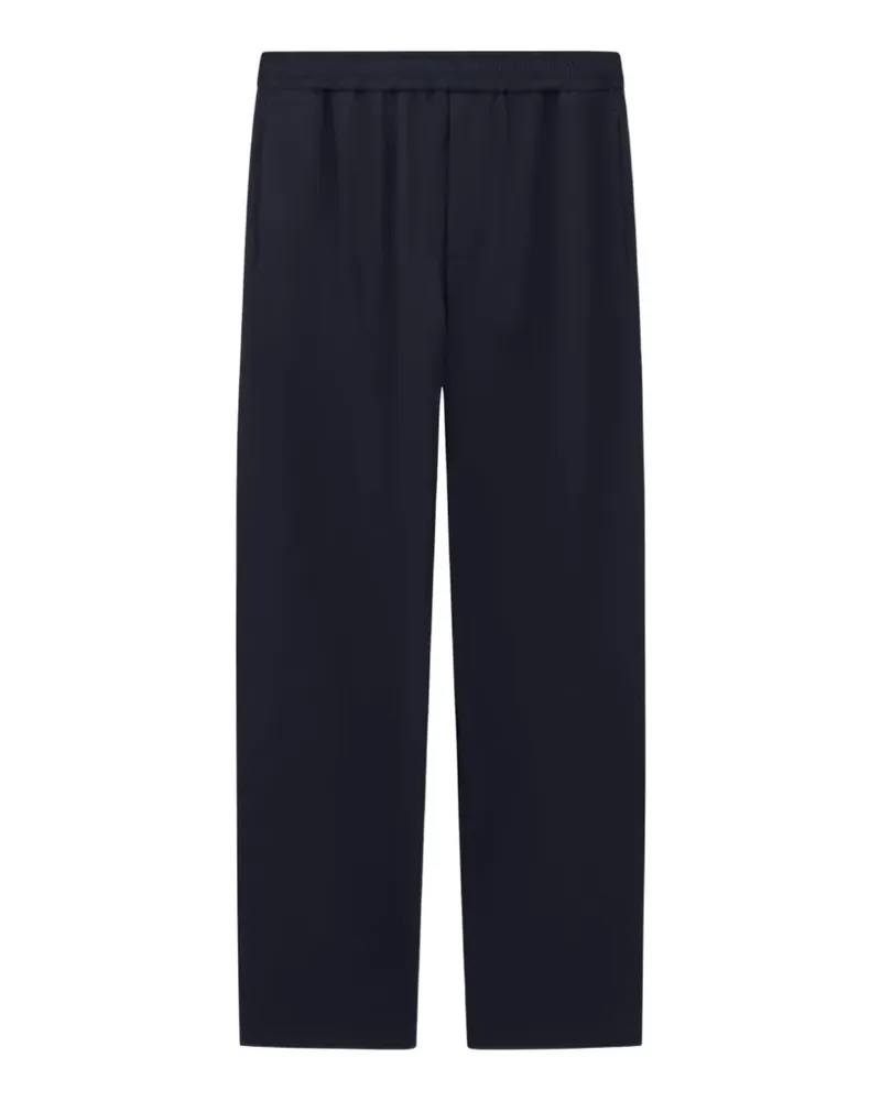 Giorgio Armani elasticated-waist trousers - Blau Blau