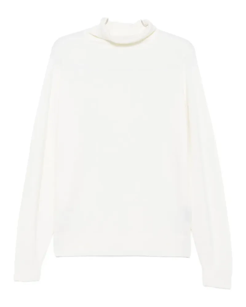 John Smedley Connell Rollkragenpullover - Weiß Weiß