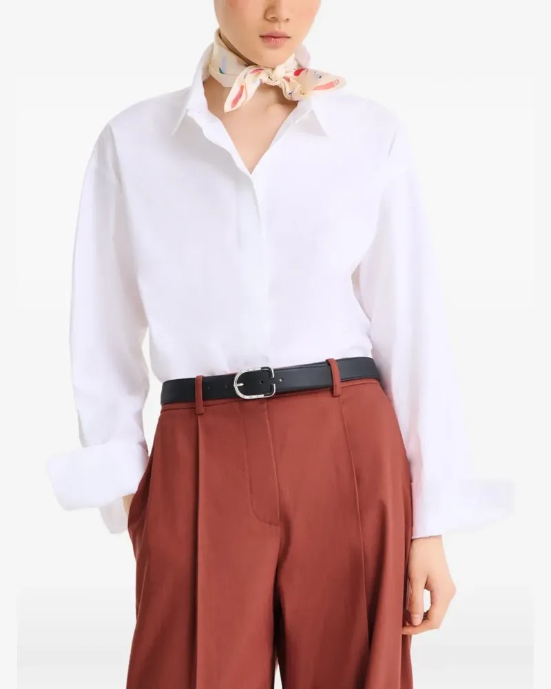 Longchamp En Attendant la Vague Seidenschal - Nude Nude