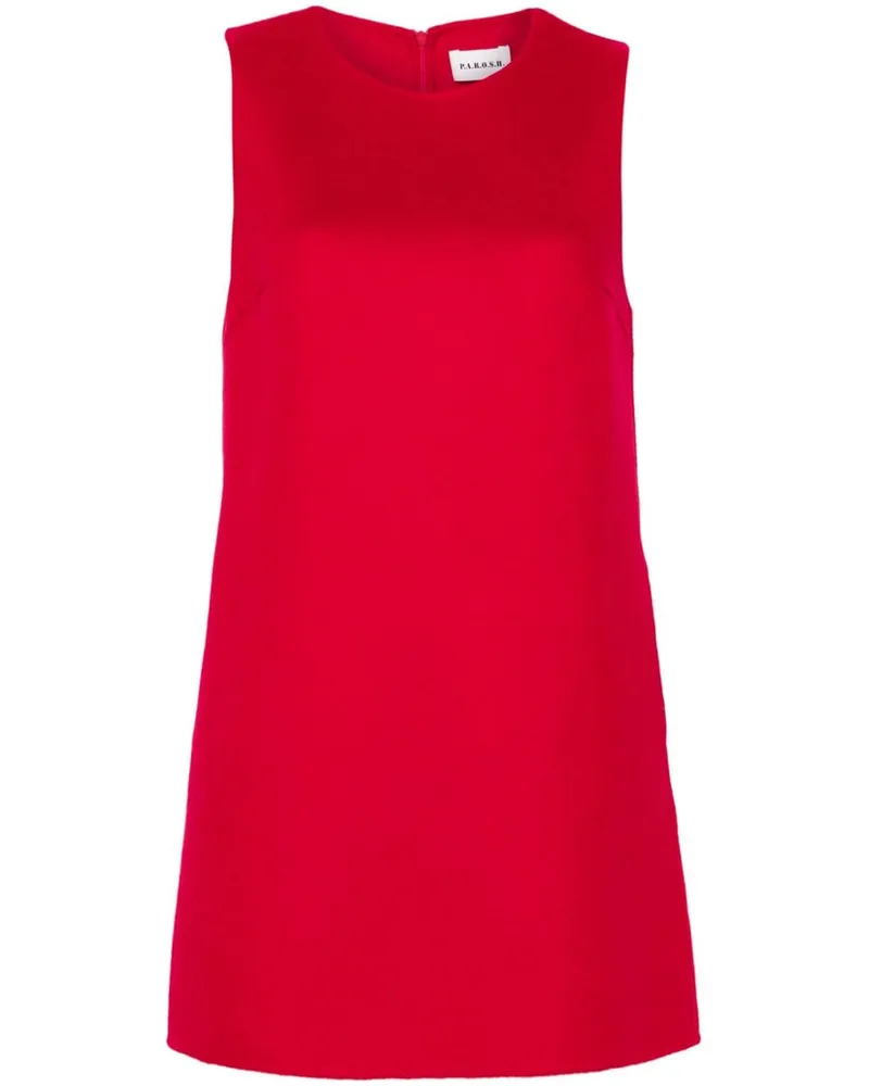 P.A.R.O.S.H. Minikleid aus Filz - Rot Rot