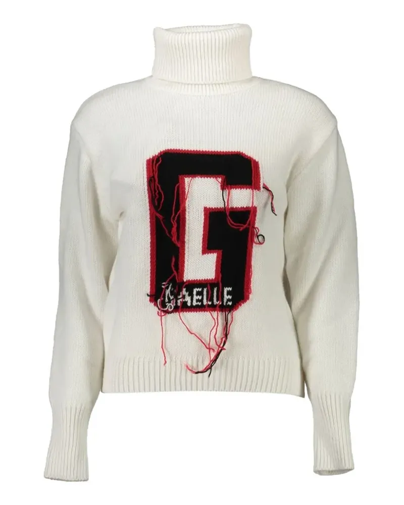 Gaëlle Bonheur Pullover mit Rollkragen - Weiß Weiß