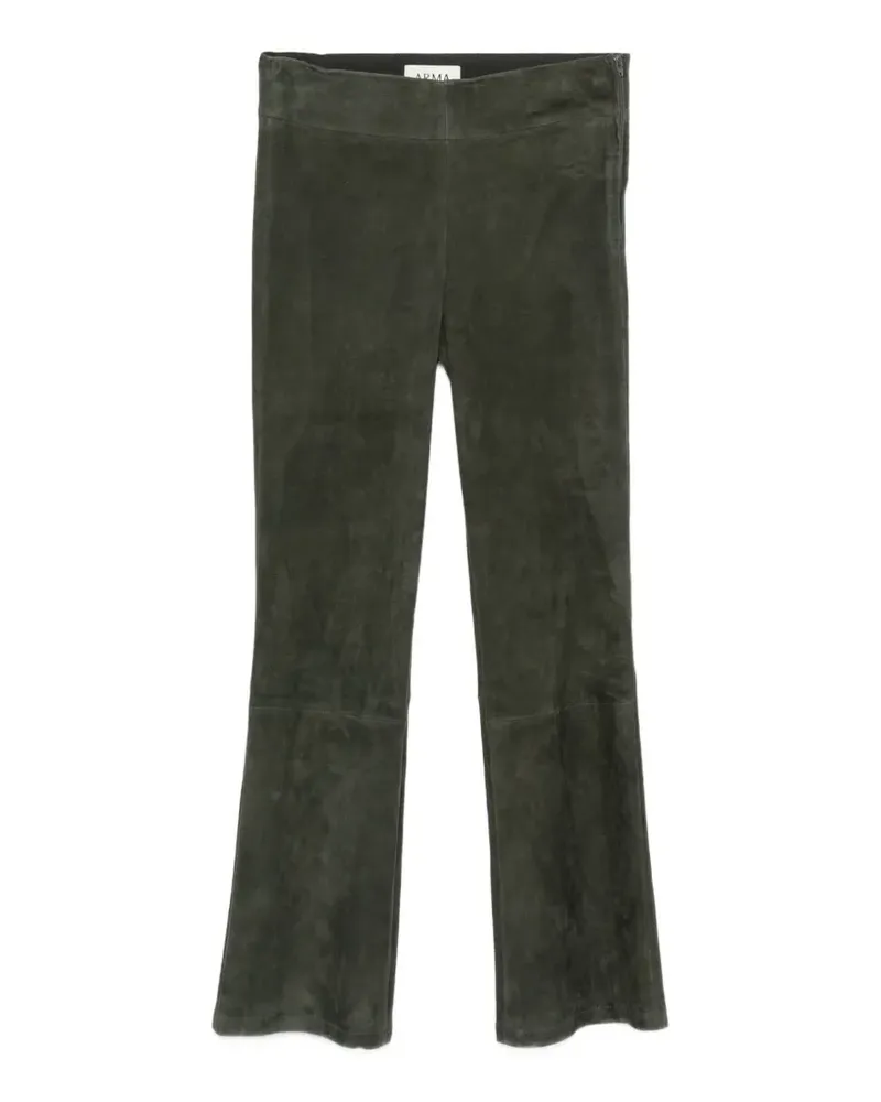 Arma Zaragoza leather trousers - Grün Grün