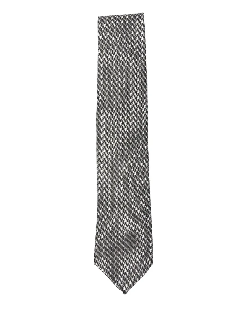Brioni Krawatte aus Seide - Schwarz Schwarz