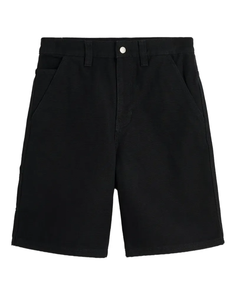 Stüssy canvas work shorts - Schwarz Schwarz