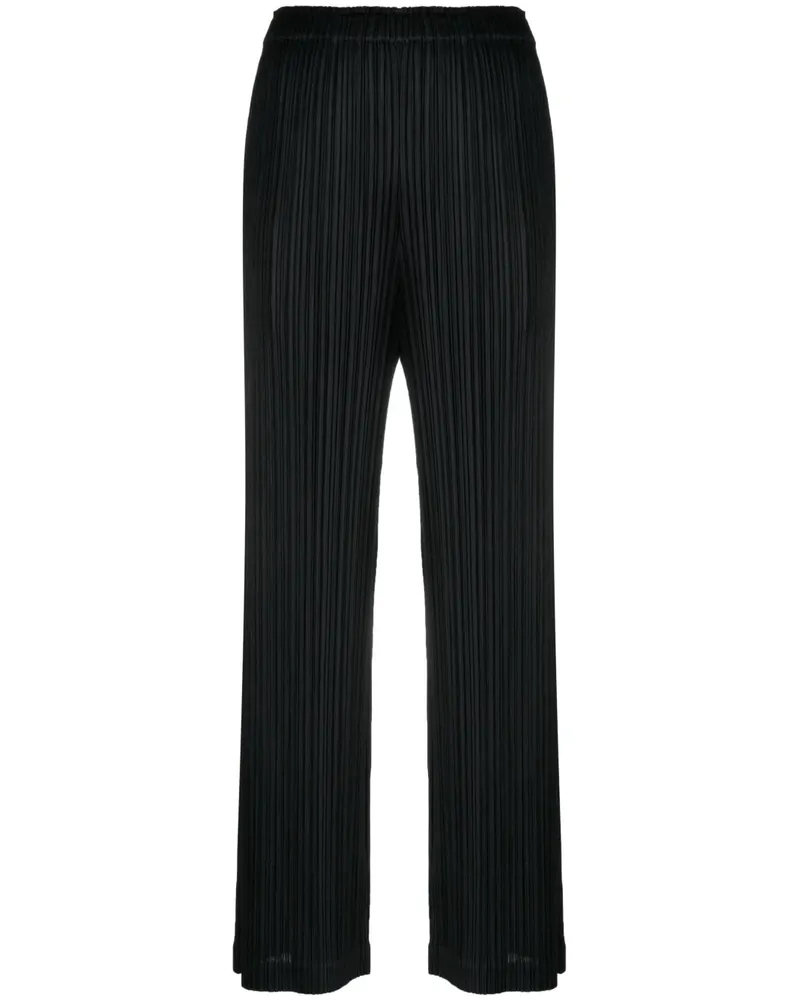 Issey Miyake Thicker Bottoms Hose - Schwarz Schwarz