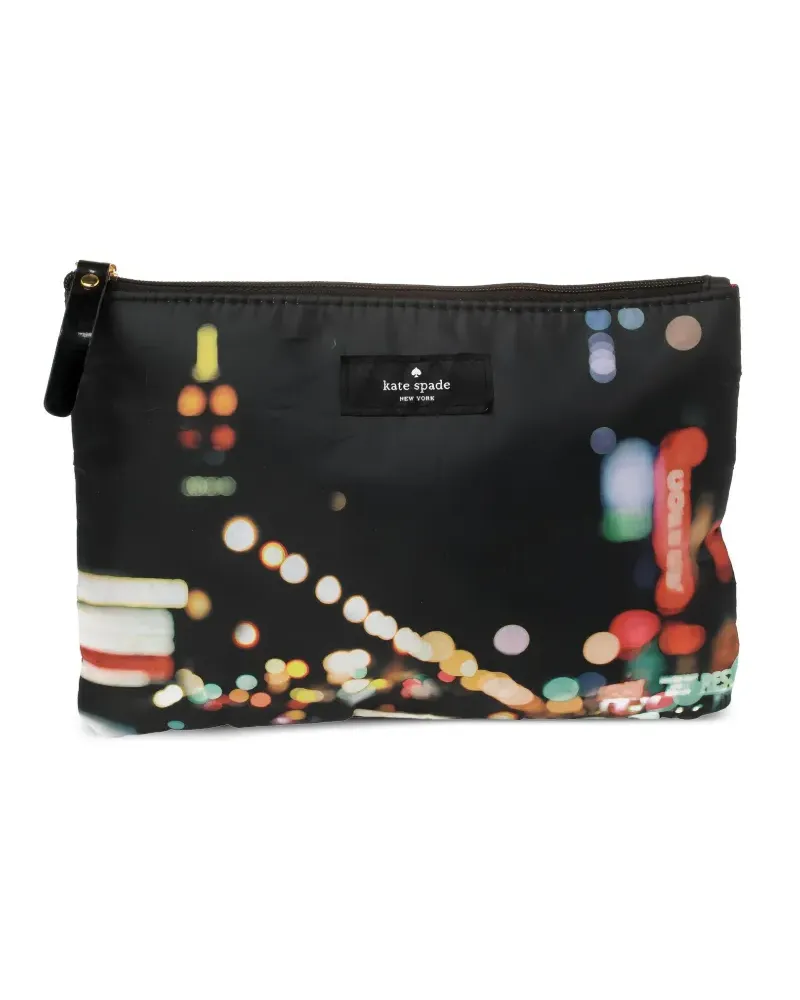 Kate Spade Clutch mit grafischem Print - Schwarz Schwarz