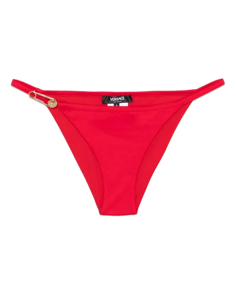 Versace Safety Pin Bikinihöschen - Rot Rot