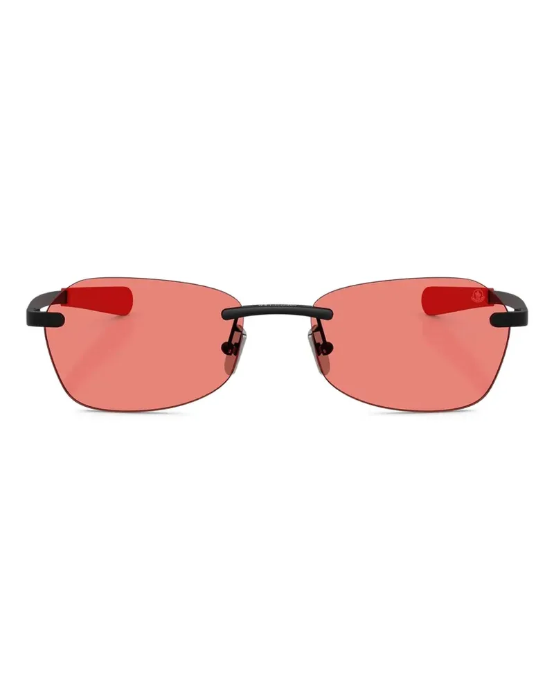 Moncler Rahmenlose Orris Sonnenbrille - Rot Rot