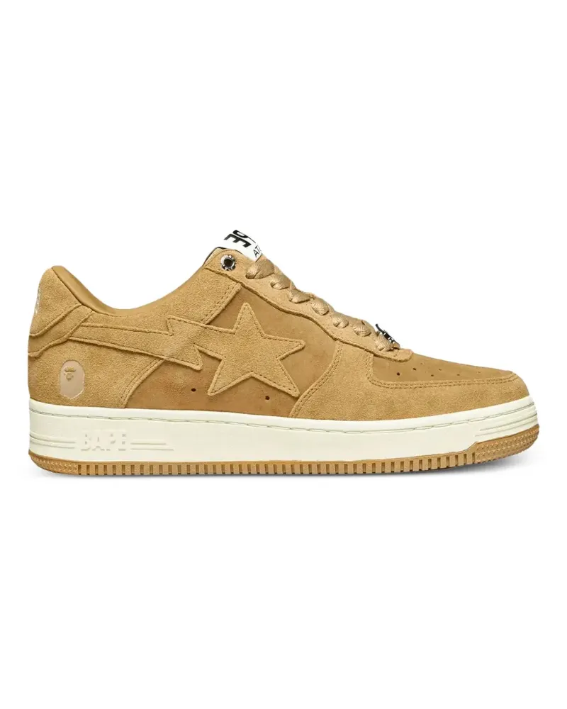 BAPE Bapesta Low M1 star-motif sneakers - Nude Nude