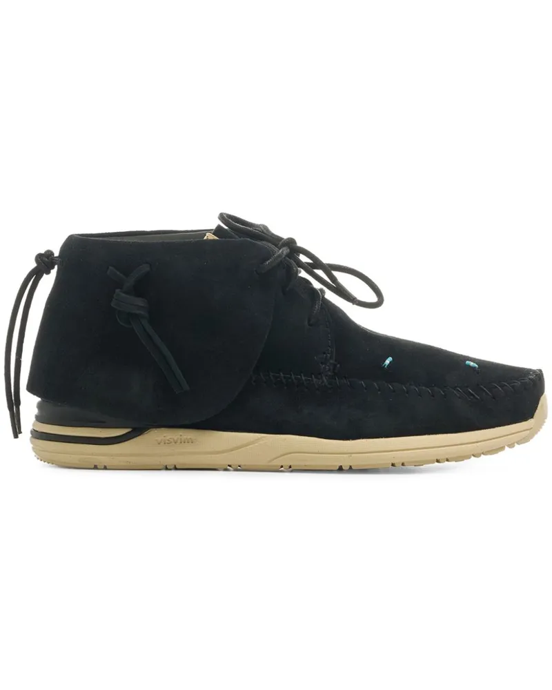 Visvim FBT Lhamo-Folk Stiefel - Schwarz Schwarz