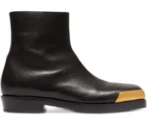 Stiefel mit eckiger Kappe - Schwarz