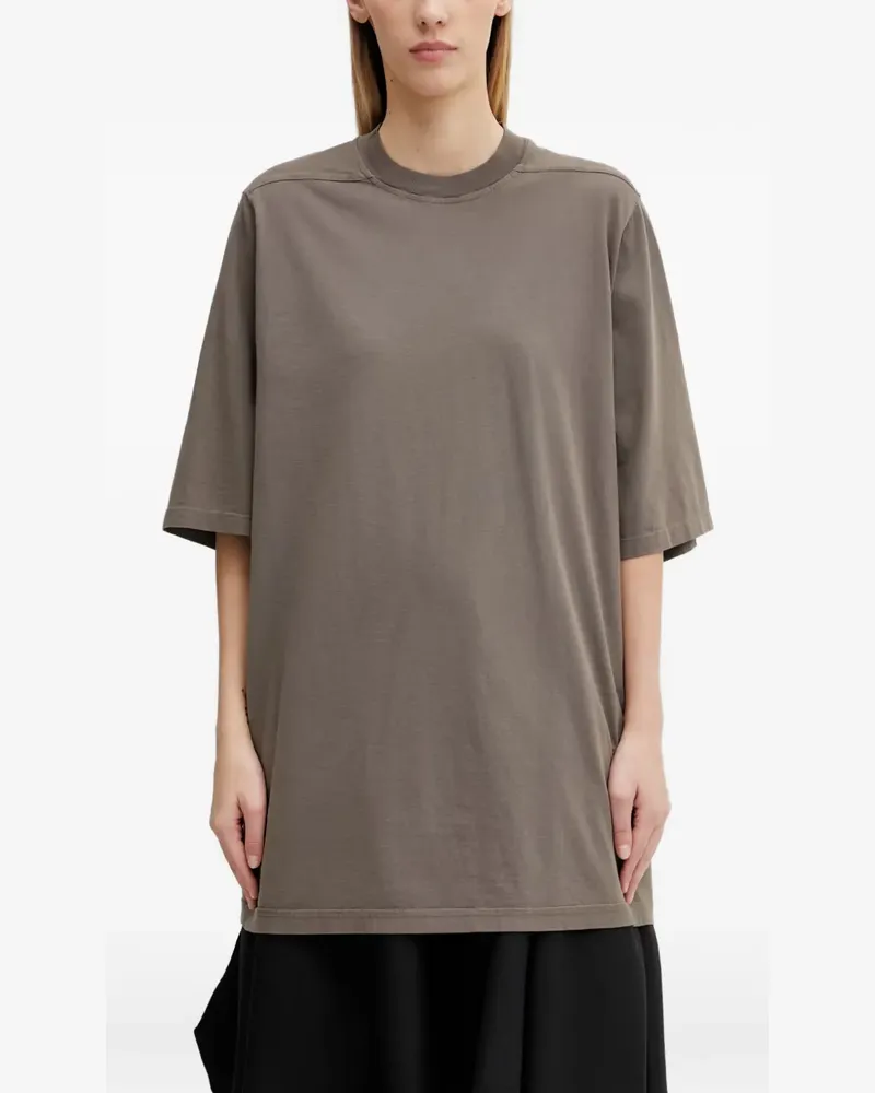 DRKSHDW by Rick Owens Jumbo SS oversized crew-neck T-shirt - Braun Braun