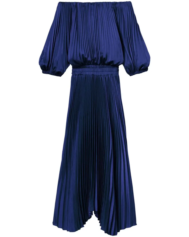 A.L.C. Sienna Midikleid - Blau Blau