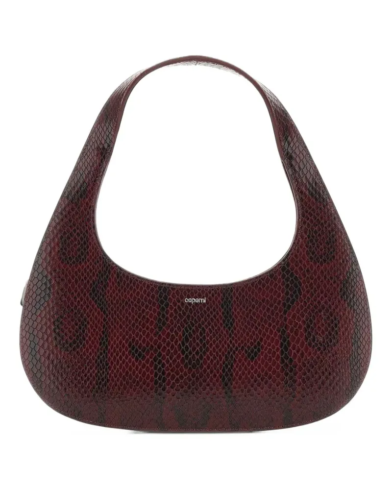 COPERNI Loop Swipe Tote Bag mit Python-Print - Rot Rot