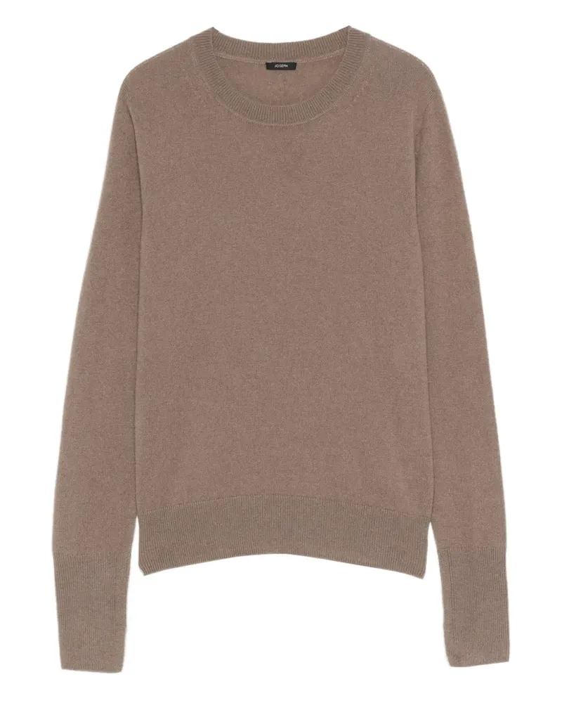 Joseph Pullover mit rundem Ausschnitt - Braun Braun