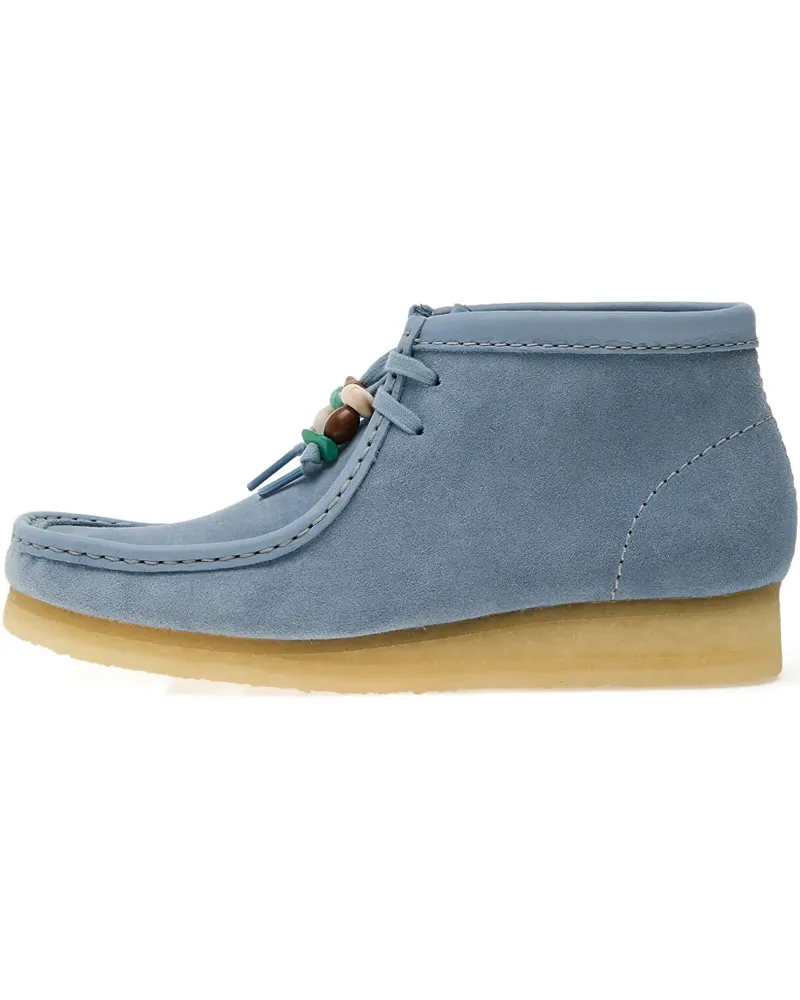 Clarks Wallabee Schnürstiefel - Blau Blau