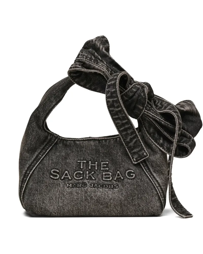 Marc Jacobs Mini Tote Bag mit Schleifendetail - Schwarz Schwarz