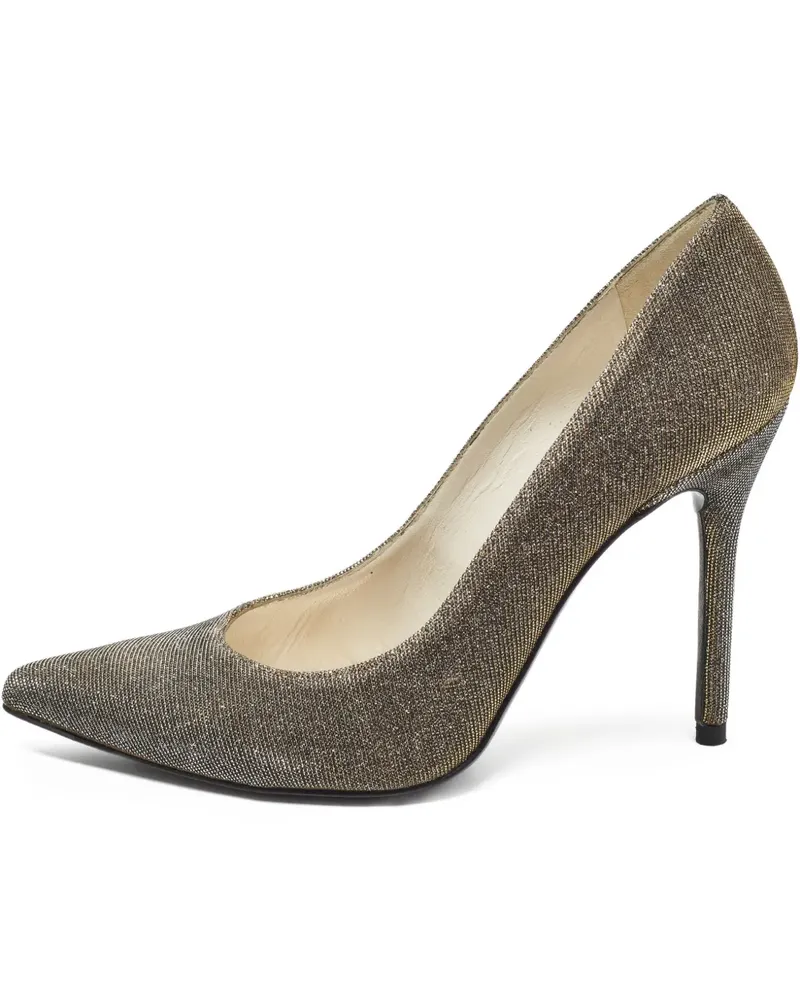Stuart Weitzman Pumps im Metallic-Look Metallic
