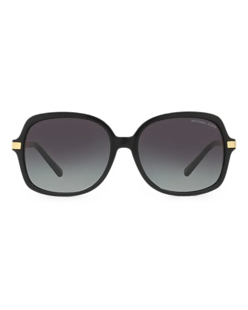 Michael Kors Oversized-Sonnenbrille - Schwarz Schwarz