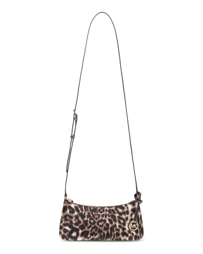 Michael Kors Umhängetasche mit Leoparden-Print - Braun Braun