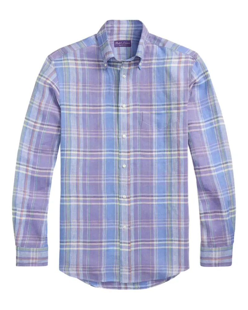 Ralph Lauren Hemd mit Karomuster - Blau Blau