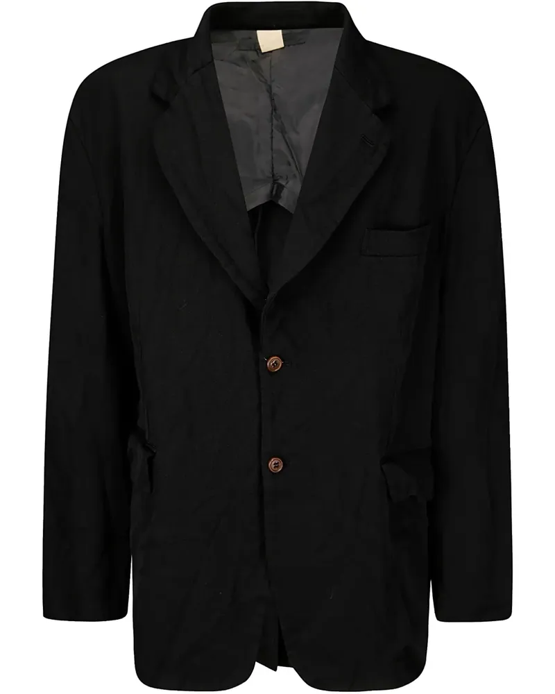 Comme des Garçons Einreihiges Sakko - Schwarz Schwarz