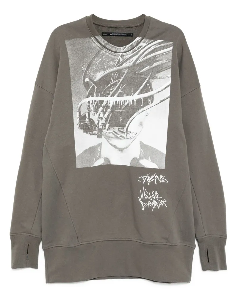 Julius Sweatshirt mit grafischem Print - Nude Nude