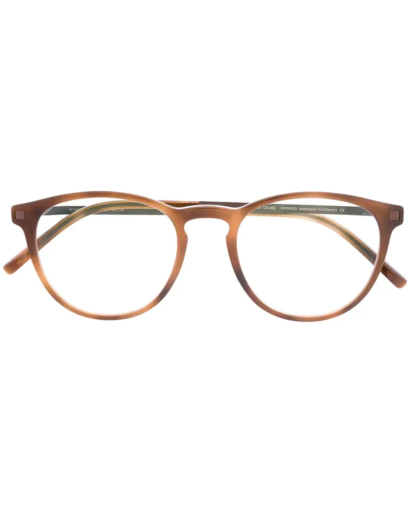 Mykita Runde 'Nukka' Brille - Braun Braun