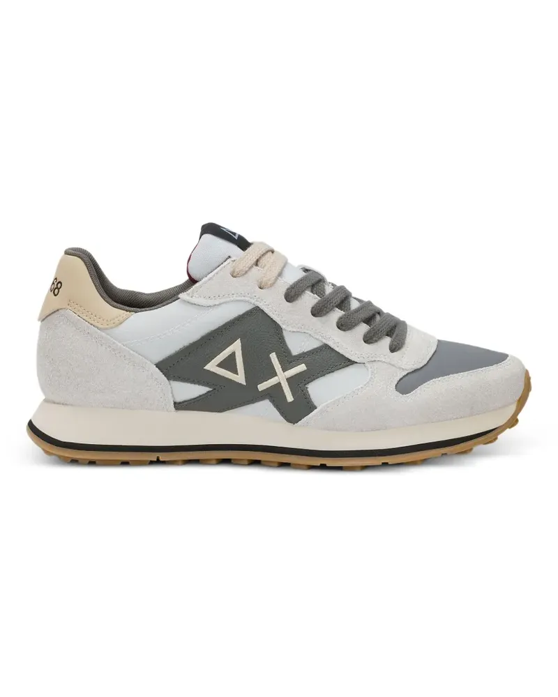 Sun68 Sneakers mit Wildledereinsätzen - Weiß Weiß