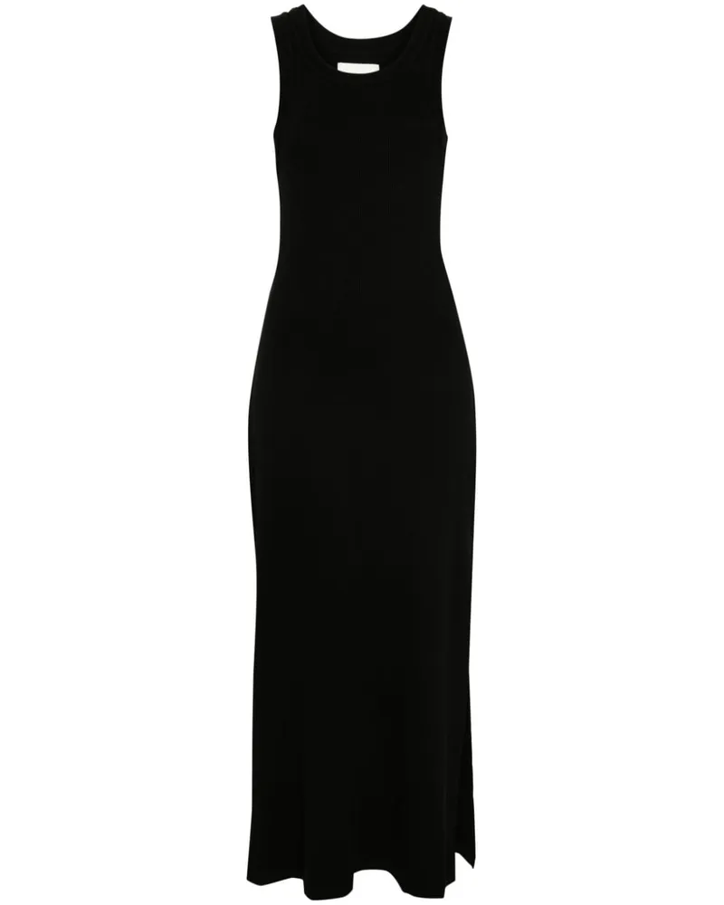 Citizens of humanity Geripptes Isabel Kleid - Schwarz Schwarz