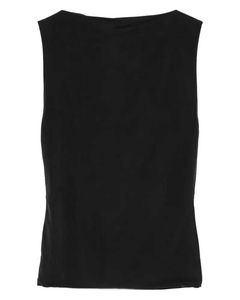 St. Agni sleeveless top - Schwarz Schwarz