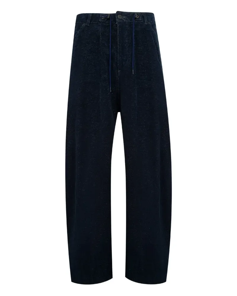 NEEDLES H.D. Jeans mit Kordelzug - Blau Blau