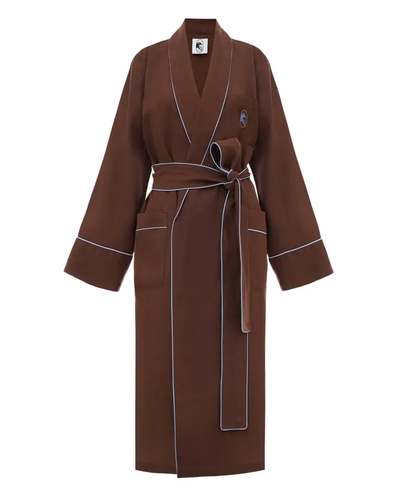 SLEEPER Paros piped robe - Braun Braun