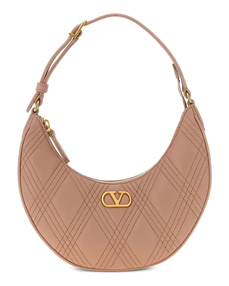 Valentino Garavani Mini Quiltie Schultertasche 67cm - Rosa Rosa